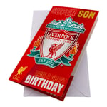 Liverpool FC Super Son Birthday Card Fan Official Merchandise Gift