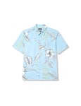 Quiksilver Men's Button Top Shirt, Dream Blue Troppo Woven 241, XXL