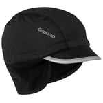 GripGrab Belgian Style Thermal Windproof Cycling Cap - Black / Small 54-57cm