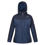 Regatta Womens/Ladies Calderdale Winter Waterproof Jacket (Admiral Blue/Navy) - Size 10 UK