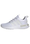 adidas Women's Racer TR23 Shoes, Cloud White/Zero Metalic/Grey One, 8.5