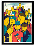 K.Olin Tribu - Affiche Fargo par Ale Giorgini, Papier, Blanc, 20 x 30 x 0.1 cm