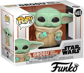 STAR WARS MANDALORIAN Figurine THE CHILD GROGU BABY YODA COOKIE N° 465 FUNKO POP