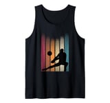 Retro Volleyball Player Volleyball Coach Volleyball Tank Top