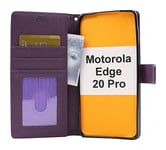 New Standcase Wallet Motorola Edge 20 Pro (Lila)