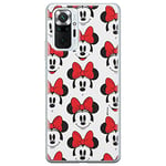 ERT GROUP Coque de téléphone Portable pour Xiaomi REDMI Note 10 Pro Original et sous Licence Officielle Disney Motif Minnie 058 Parfaitement adapté à la Forme du téléphone Portable, Coque en TPU