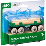 BRIO - LUMBER LOADING WAGON (33696) KIDS TOY