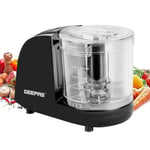 Multi Chopper 350ML Food Chopper Mincer Mixer Salsa Pesto 200W 350ML Black