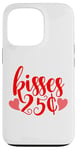 Coque pour iPhone 13 Pro 25 Cent Kisses Funny St Valentin Kissing Booth Kiss Love