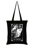 Deadly Tarot Tote Bag The Vampyre Black 32x44cm