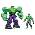 Hasbro Marvel Avengers, Mech Strike, 20 cm, Figurine d'action Hulk avec Une Incroyable Armure Mech, pour Enfants à partir de 4 Ans F02635L00, Multicolore, Taille Unique