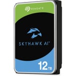 Seagate SkyHawk AI 12 Tt SATAIII 256 Mt 3,5" -hårddisk
