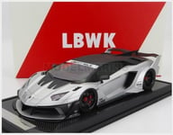 MOTORHELIX LB1875-Si LAMBORGHINI - AVENTADOR GT EVO LBWK LB-WORKS 2019 - ARGENT