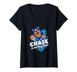 PAW Patrol Aqua Pups Chase on the Case T-Shirt avec Col en V