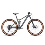 Stéréo one22 Hpc Tm 29 130mm 12v Gris/Vert 2024 Cube Vélo