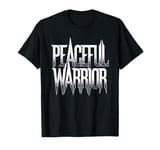 Peaceful Warrior Yoga Motivational Inspirational Men Women T-Shirt