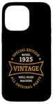 Coque pour iPhone 14 Pro Max Vintage 100e anniversaire Né en 1925 Vintage 100 ans Cadeau