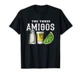 The 3 Three Amigos T-shirt Tequila Shot Glass Cinco De Mayo T-Shirt