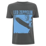 LED ZEPPELIN - LZ1 BLUE COVER GREY T-Shirt XX-Large