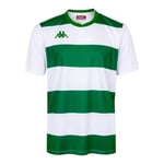 Kappa CASERNHOR SS Maillot de Football Homme, White Green, FR : Taille Unique (Taille Fabricant : 14Y)