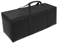 Aipwerer Sac de Rangement Coussin Salon de Jardin,Housse Coussin Exterieur Impermeable 600D Oxford,Housse de Rangement pour Jardin Meubles,Coussin Transat,Arbre de Noël Décorer (Noir, 200x60x75cm)