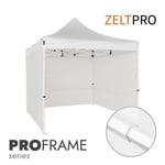 Pop-up teltta 3x3 Zeltpro PROFRAME, valkoinen