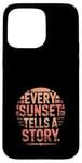 Coque pour iPhone 15 Pro Max Sunset Chasers Golden Hour Photographie Scénique Coucher de Soleil Vues