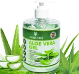 FRO Pure Aloe Vera Gel,100 Percent Natural & Organic Aloe Vera Gel, Soothing & 1