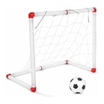 Burar och Mini Fotbollsmål Set Förälder-Barn Leksaksspel Utomhus Interaktion Fotbollsträning Set Inomhus Fotboll med Mini Fotboll Boll Träning