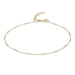 Snö Of Sweden Harper Small Anklet Plain Gold Onesize