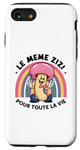 Coque pour iPhone SE (2020) / 7 / 8 le meme zizi pour toute la vie EVJF humour future Mariée