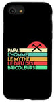 Coque pour iPhone SE (2020) / 7 / 8 Fete des peres humour réparer bricoler papa bricolage outils