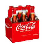 Coca-Cola Original Pack 6x25CL Bouteilles Verre