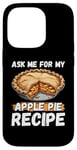 Coque pour iPhone 14 Pro Nourriture pour tarte aux pommes