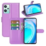 Oneplus Nord Ce 2 Lite      Pu Wallet Case    [Purple]