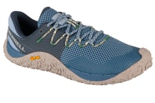 chaussures de running Femme, Merrell Trail Glove 7, Bleu