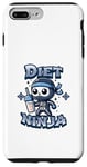 Coque pour iPhone 7 Plus/8 Plus Cute Diet Ninja Shake Protéiné Squelette Ninja