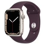 Official Apple Watch SE (2nd Gen) Sport Loop Band Strap for 44mm - Dark Cherry