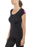 COMPRESSPORT Trail Running Shirt V2 SS W, Femme L Noir