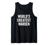 World’s Greatest Warden Tank Top