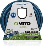 VITO - Tuyau arrosage Jardin Flexible Ø 19mm/ 20mètres 5 Couches 20 bars Anti torsions Résiste aux UV intempéries Jardins