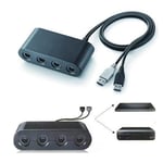 Adaptateur Convertisseur pour Manette JeuxCube à Console de jeu Wii U et PC USB