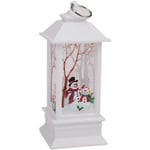 DéCorations de NoëL pour Lanterne Led Bougie LumièRe Thé Bougies Santa Deer Bonhomme Neige Lampe DéCoration An Ornement C