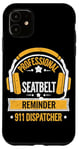 iPhone 11 Professional Seatbelt Reminder 911 Dispatcher Emergency Case