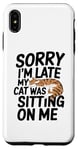 Coque pour iPhone XS Max Chat Mignon Amoureux des Chats Cadeau Propriétaire de Chat