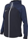 Nike Knit Soccer Track Jacket W Nk Df Strk23 Hd Trk Jkt K, Obsidian/Obsidian/Royal Blue/White, DR2573-451, XS