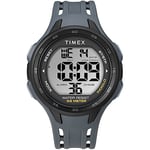 Timex DGTL 45mm Montre Chrono Sport avec Bracelet en Résine pour Homme TW5M41500