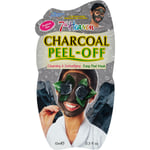 3 x Ansiktsmask Peel-Off Charcoal 7th Heaven | 3 x 10 ml