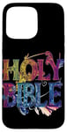 iPhone 15 Pro Max Colorful Holy Bible Costume Case