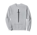 Excalibur The Legendary Sword in the Stone of King Arthur Sweatshirt